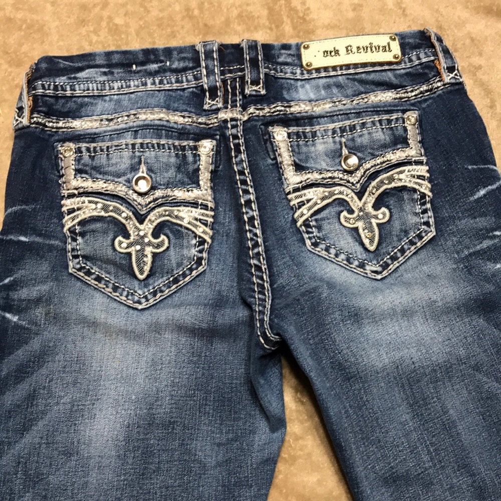 Rock Revival Ruella Easy Capri 30/25 9.5 Rise
